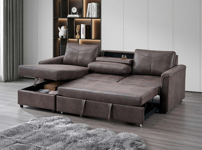 LHF Sofabed Sectional - IF 9075 - Royal Living Furniture