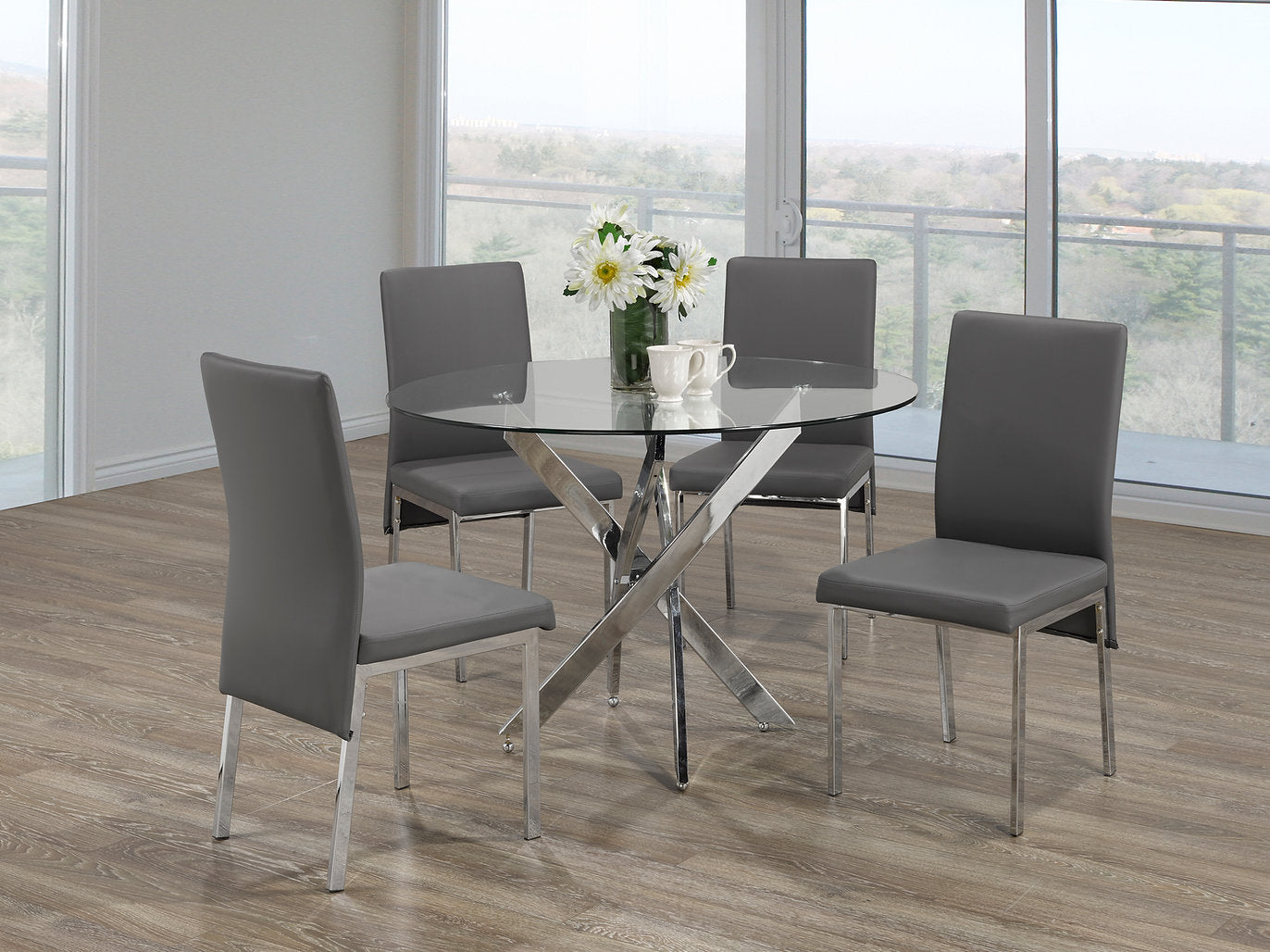 Dining Set - T 1447 - C 5065 - Royal Living Furniture