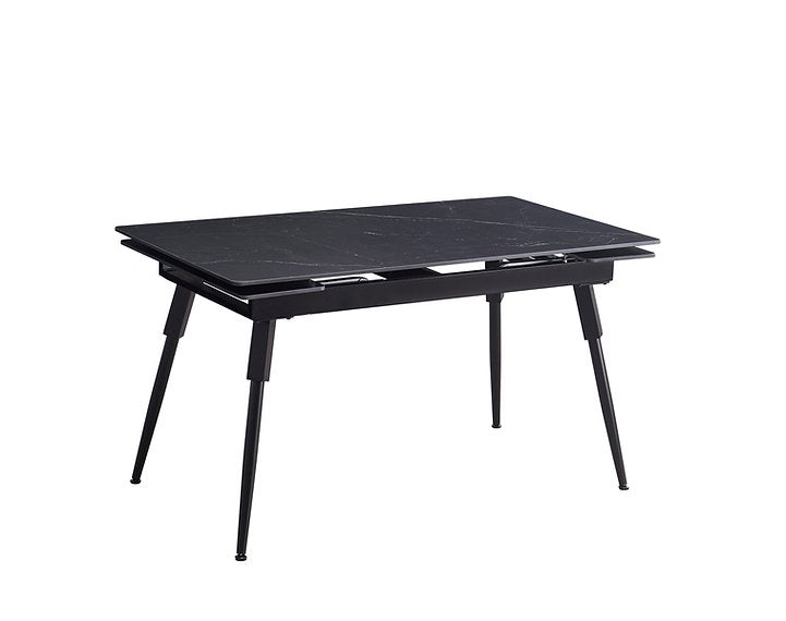 Extension Table Black Sintered Stone Marble - T 1817 - Royal Living Furniture