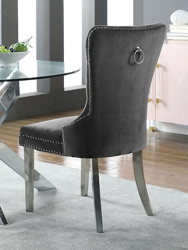 Chair Grey - C 1260 - Royal Living Furniture