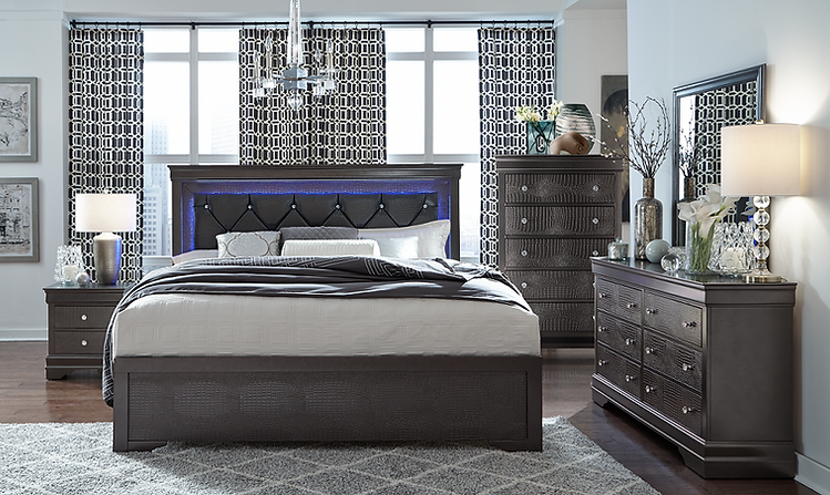 Pompei Bedroom Set - Royal Living Furniture
