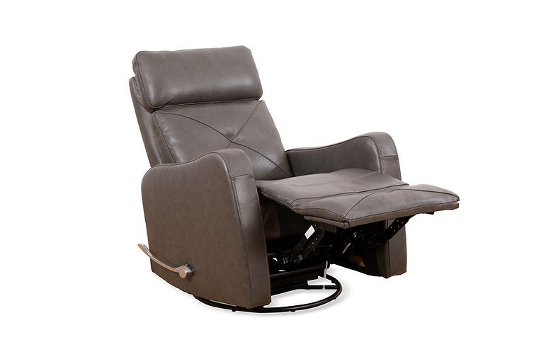 Recliner Chair Charcoal Leather - IF 6330 - Royal Living Furniture