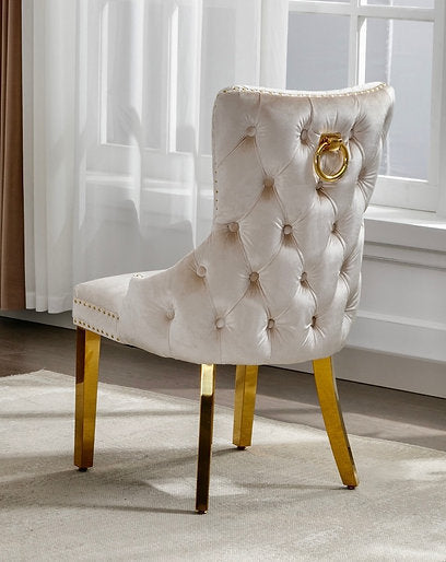 Chair Creme - C 1285 - Royal Living Furniture