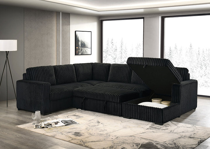 LHF Sofabed Sectional - IF 9095 - Royal Living Furniture