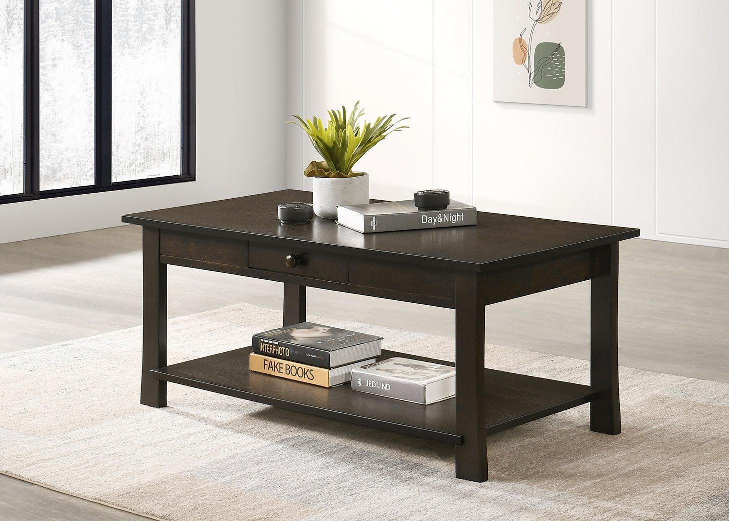 Espresso - Coffee Table - Royal Living Furniture