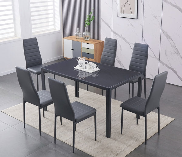 7pc Dining Set - IF 5051 - Royal Living Furniture