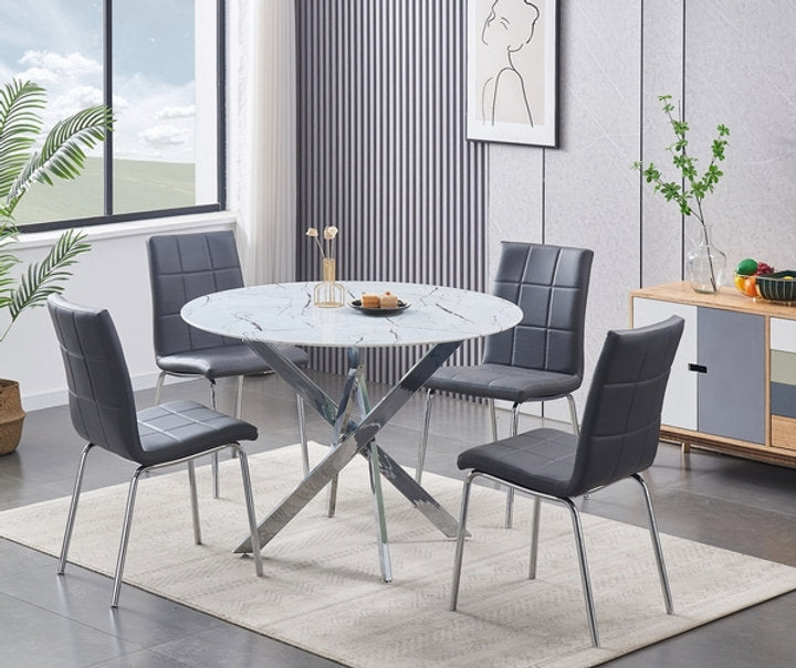 Dining Set - T 1445 - C 1762 - Royal Living Furniture