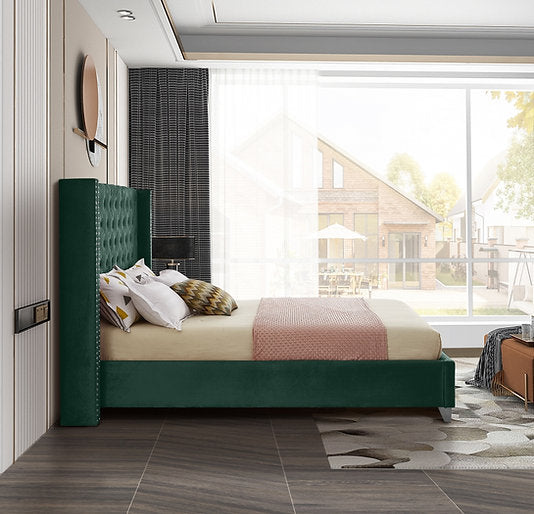 Bed Green-IF 5894 - Royal Living Furniture