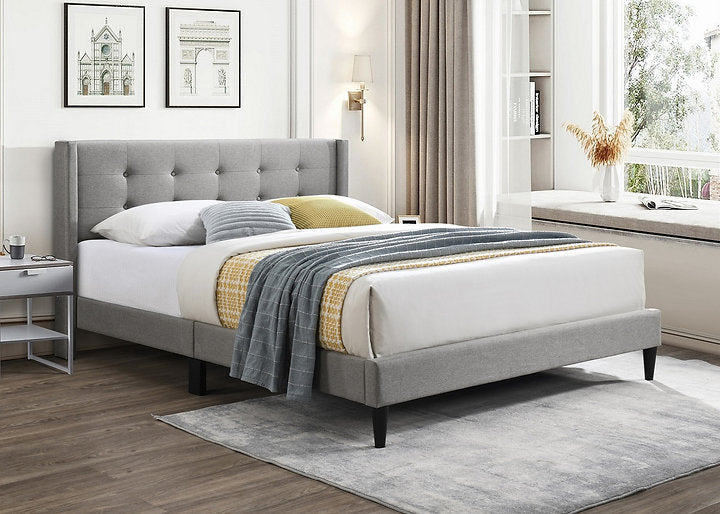 Button Tufted Bed - IF 5270 - Royal Living Furniture