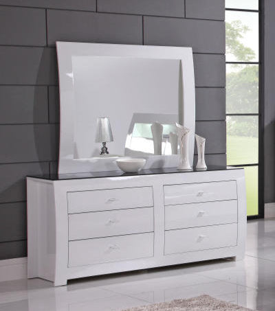 Barcelona Dresser & Mirror - Royal Living Furniture