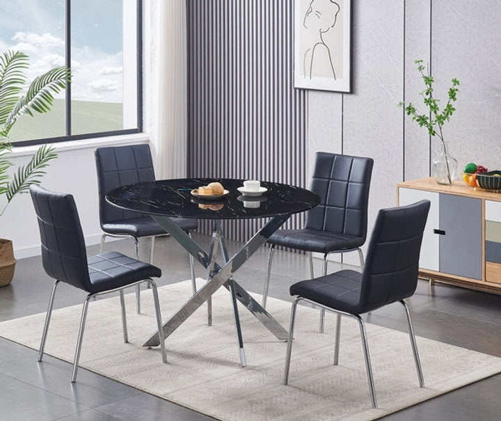 Dining Set - T 1446 - C 1760 - Royal Living Furniture