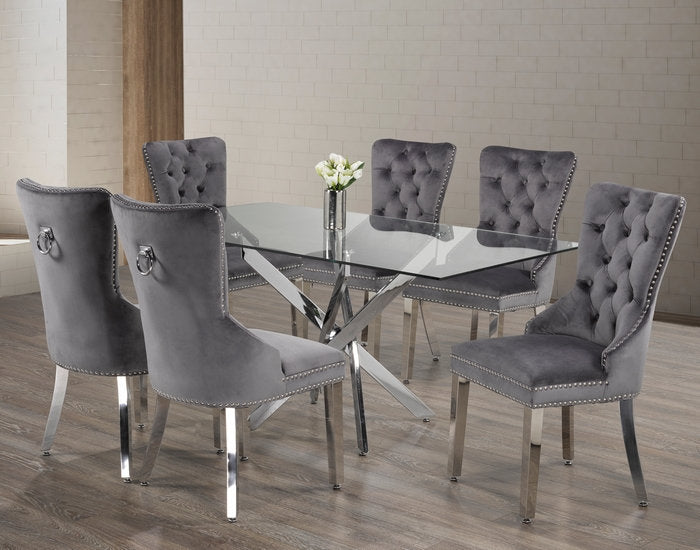 Dining Set - T 1448 - C 1260 - Royal Living Furniture