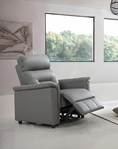 Sofa Set Recliner Grey Leather Match- IF 8141 - Royal Living Furniture