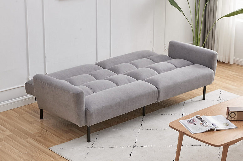 Klik Klak Sofa Bed Grey  Fabric - IF 8041 - Royal Living Furniture