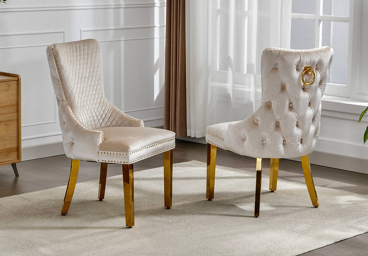 Chair Creme - C 1285 - Royal Living Furniture