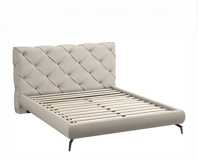 Bed Creme Beige-IF 5945 - Royal Living Furniture