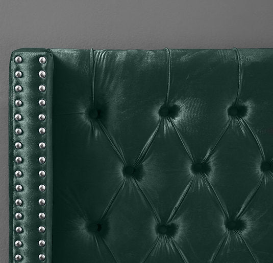 Bed Green-IF 5894 - Royal Living Furniture