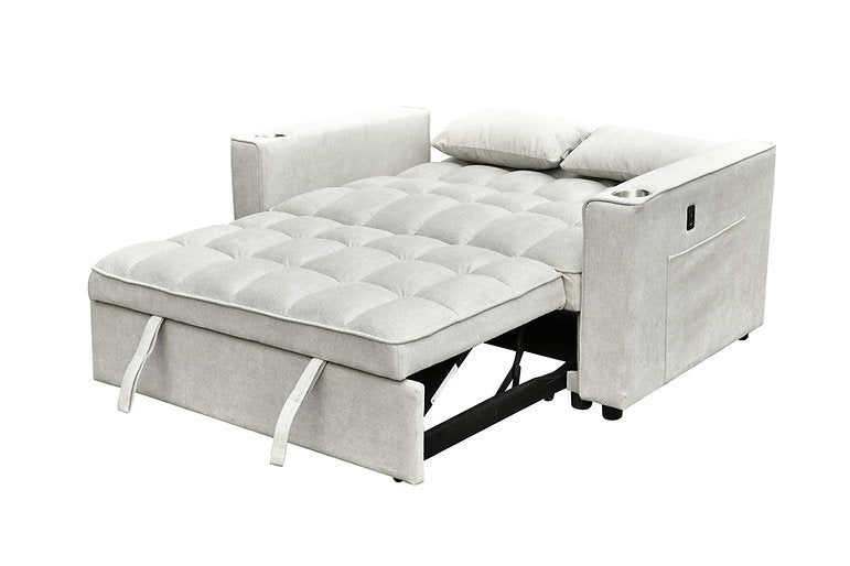 Sofabed Grey Fabric - IF 9028 - Royal Living Furniture