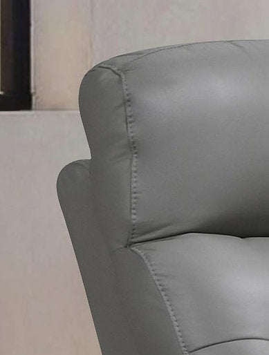 Sofa Set Recliner Grey Leather Match- IF 8141 - Royal Living Furniture