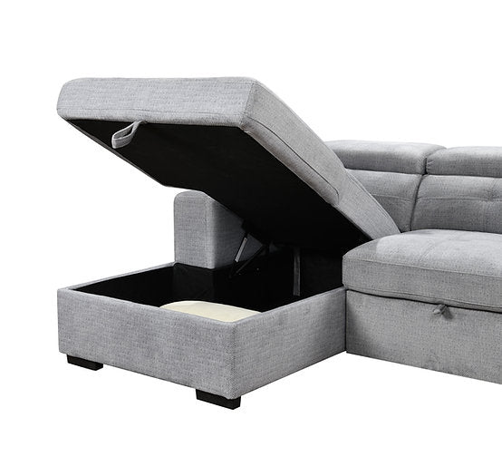LHF Sofabed Sectional - IF 9080 - Royal Living Furniture