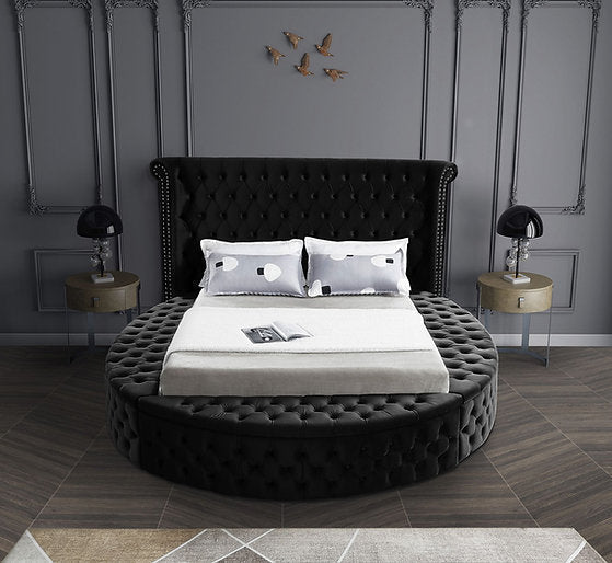 Bed Black-IF 5773 - Royal Living Furniture