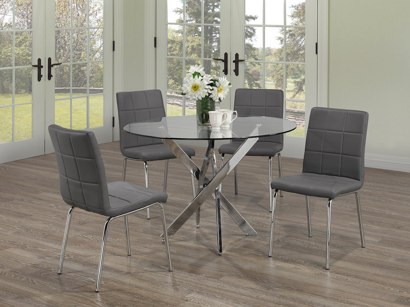 Dining Set - T 1447 - C 1762 - Royal Living Furniture