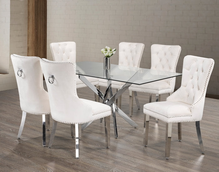 Dining Set - T 1448 - C 1263 - Royal Living Furniture