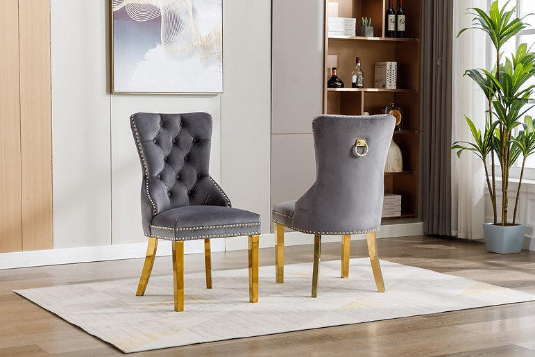 Chair Grey - C 1450 - Royal Living Furniture