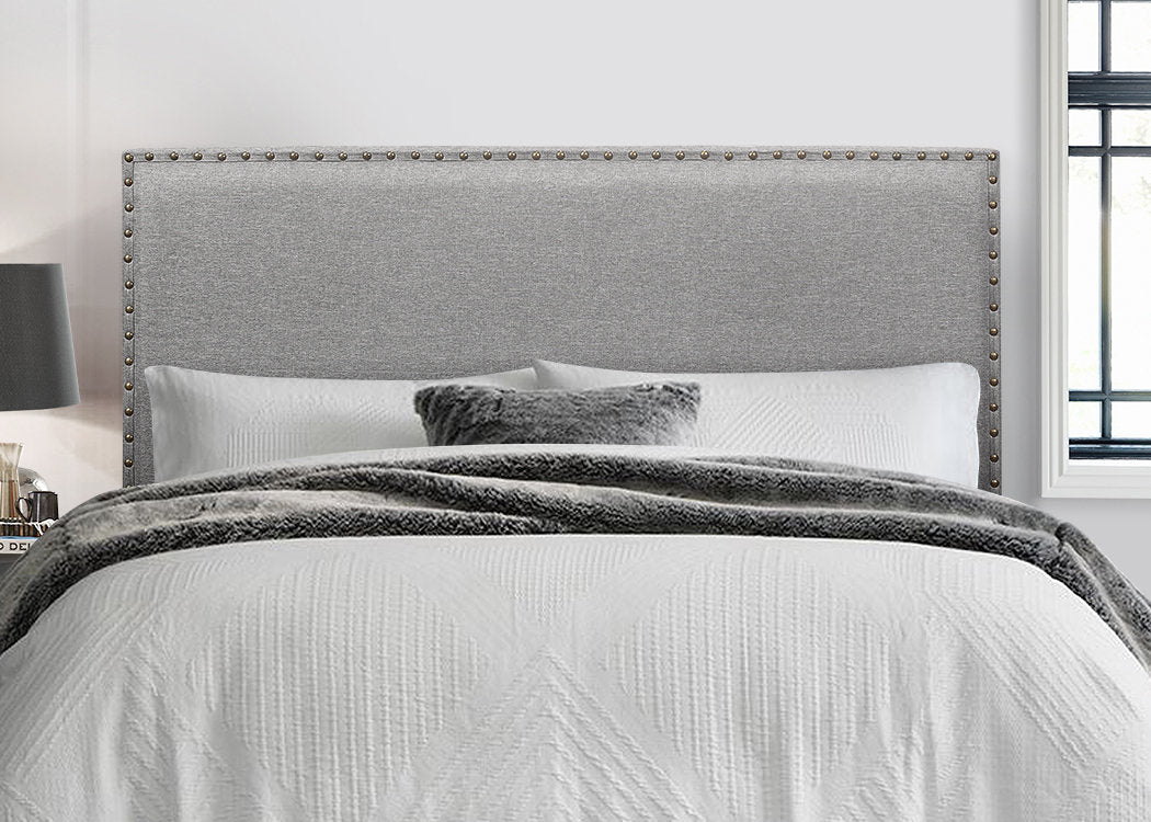 Bed Grey-IF 5820 - Royal Living Furniture