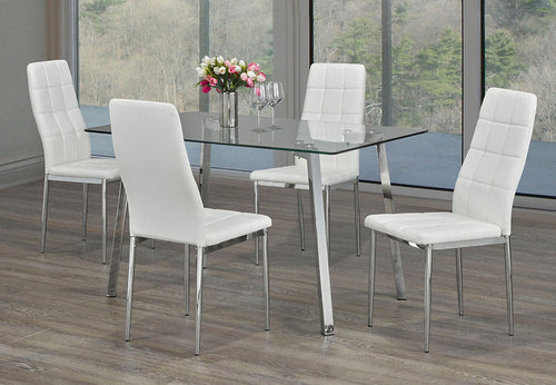 5pc Dining Set - T-5065/ C-1771 - Royal Living Furniture