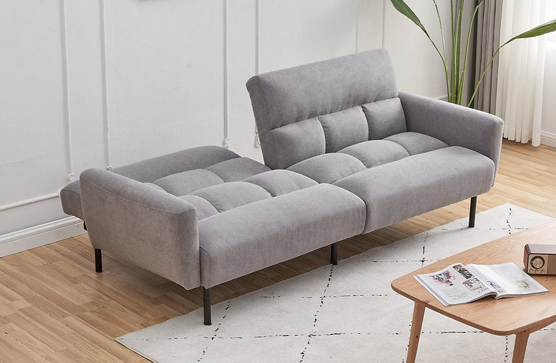 Klik Klak Sofa Bed Grey  Fabric - IF 8041 - Royal Living Furniture