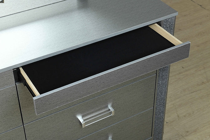 Logan-Silver Bedroom Set - Royal Living Furniture