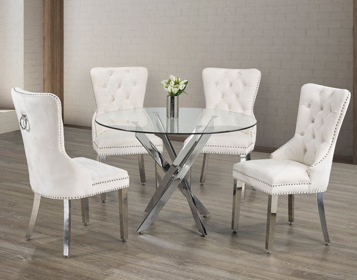 Dining Set - T 1447 - C 1263 - Royal Living Furniture