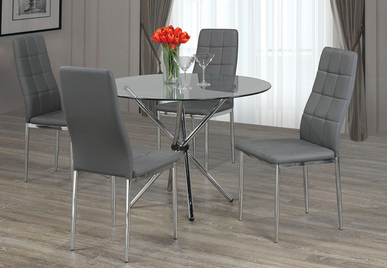 Dining Set - T 1430 - C 1772 - Royal Living Furniture
