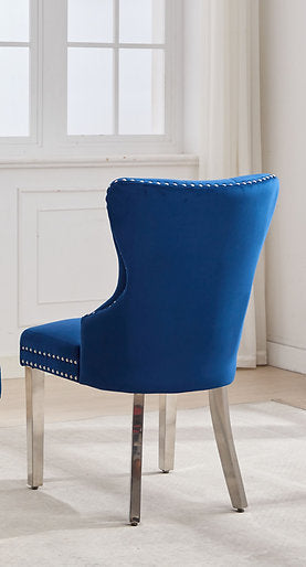 Dining Chair Blue - C 1247 - Royal Living Furniture
