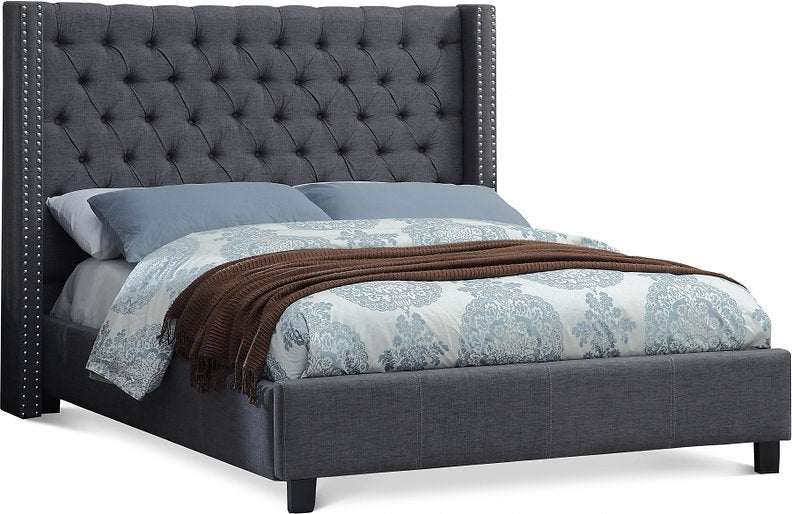 Bed Black-IF 5897 - Royal Living Furniture