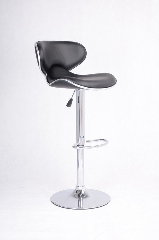 Bar Stool Black PU - ST 7700 - Royal Living Furniture