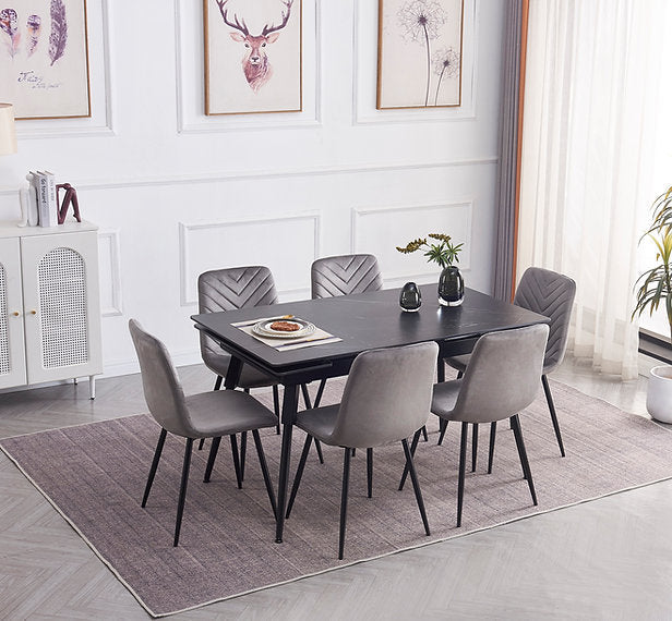 7pc Dining Set T-1817 / C-1817 - Royal Living Furniture