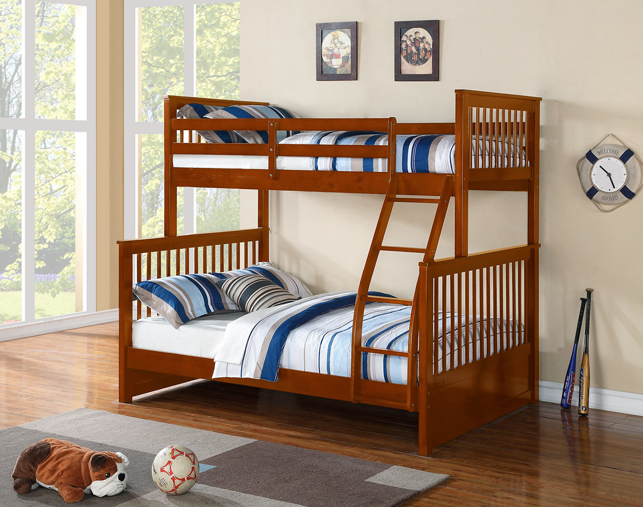 Bunk Bed-B 122 - Royal Living Furniture