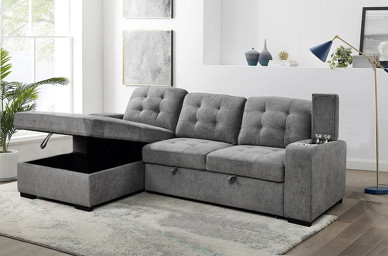 LHF Sofabed Sectional - IF 9050 - Royal Living Furniture