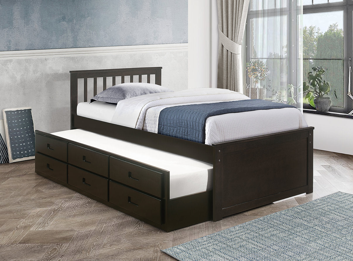 Bright & Airy Captain Bed - IF 300 - Royal Living Furniture