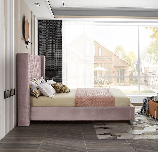 Bed Pink-IF 5895 - Royal Living Furniture