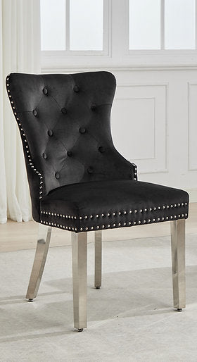 Dining Chair Black - C 1246 - Royal Living Furniture