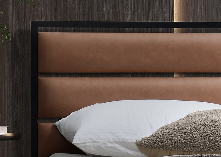 Bed Brown-IF 5335 - Royal Living Furniture