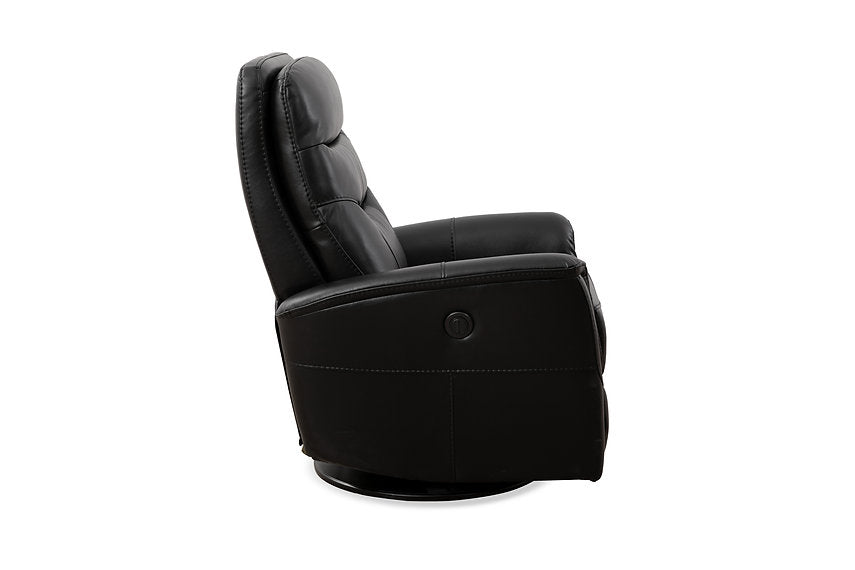 Power Recliner Chair - Black IF 6300 - Royal Living Furniture