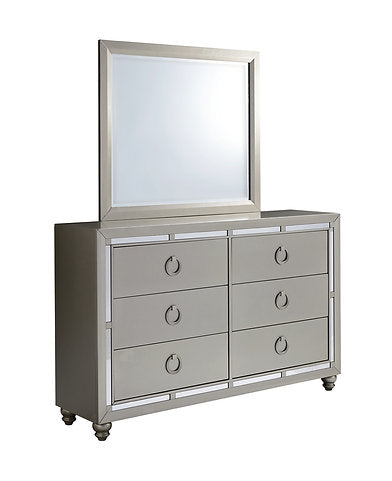 Luna 'Riley' Dresser & Mirror - Royal Living Furniture