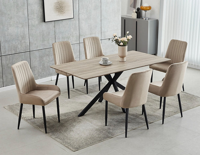Dining Set - T 1510 - C 1511 - Royal Living Furniture