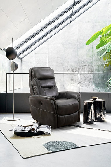Power Recliner Chair - Grey IF 6302 - Royal Living Furniture