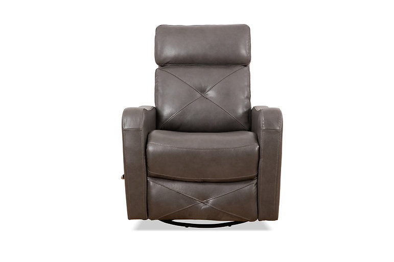 Recliner Chair Charcoal Leather - IF 6330 - Royal Living Furniture