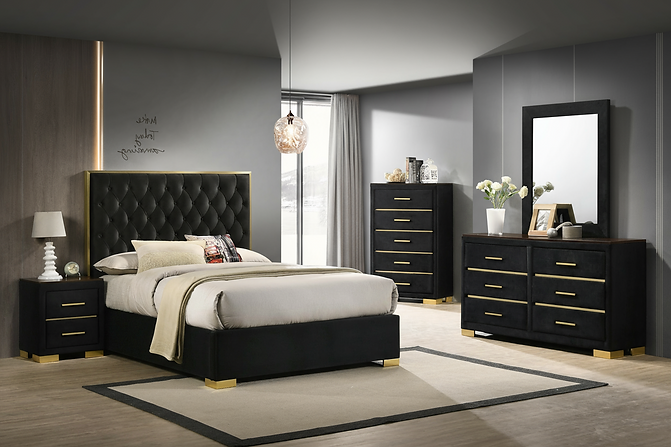 Chloe Bed IF-100 - Royal Living Furniture